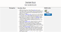 Desktop Screenshot of jonathandallas.com